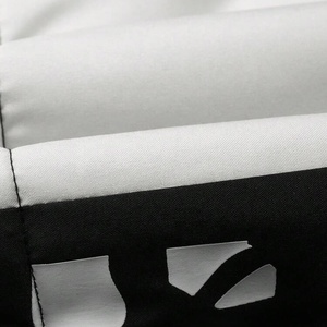 Veste d'hiver OEM personnalisée grande taille pour hommes Streetwear d'hiver sweat à capuche avec fermeture à glissière bouffante fabrication de vestes bouffantes avec logo personnalisé - Product Image 5