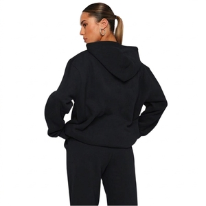 Conjunto Deportivo Personalizado para Mujer, Invierno, Transpirable, con Capucha, de Alta Calidad, Corte Regular, Poliéster, OEM, Venta al Por Mayor, para Gimnasio y Jogging - Product Image 3