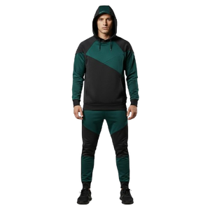 Survêtement homme OEM/ODM 100% coton/polyester, léger, respirant, impression de logo personnalisée, en vente - Product Image 5