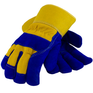 Guantes de Soldadura de Cuero de Cabra Vintage, Guantes de Seguridad para Exteriores, Transpirables, para las Cuatro Estaciones, Industria y Construcción - Product Image 2