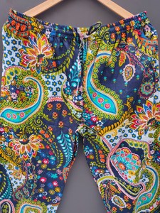 Conjunto de Pijama Coordinado con Estampado Animal para Mujer de Naaz Textile, Camisones Casuales de Verano, Suaves y Transpirables, 100% Algodón, Largo hasta la Rodilla - Product Image 2