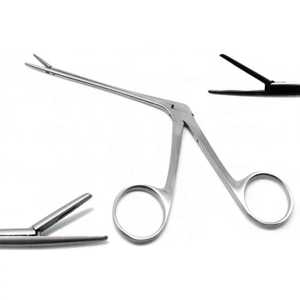 Pinzas de oreja 3,3 ''Herramienta quirúrgica ENT pediátrica Tipo de polipus de cocodrilo | Certificado CE | OEM y etiqueta privada | Calidad confiable - Product Image 3