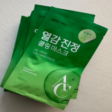 Dewytree Meilleur Produit AC Deep Heat Soothing Control EX Cooling Ultra-Adhesive Microfiber Sheet Mask Pack 1 Pack 10 Pièces - Product Image 1