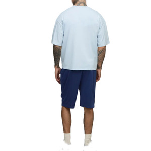 T-shirt en jersey de coton de qualité export pour homme, coupe classique, logo minimal sur la poitrine, marque privée, fabrication OEM, production en gros - Product Image 3