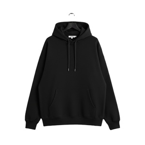 Sweat à capuche formel pour homme, écologique, respirant, doublé en polaire, 100% coton, motif uni - Product Image 6