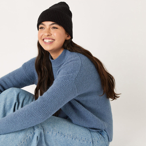 Wholesale Custom Logo Design Lightweight Beanies <b>Hats</b> High Quality Warm Winter Knitted Jacquard Beanies <b>Hats</b> - Product Image 5