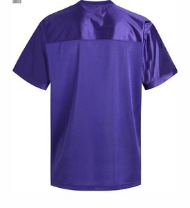 Uniforme de Rugby Transpirable de Malla al Por Mayor, Manga Corta, Tallas Grandes, Personalizado con Sublimación y Bordado, 100% Poliéster - Product Image 3