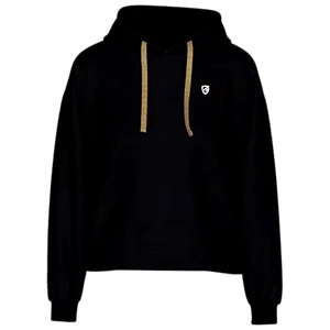 High Quality <b>Women</b> <b>Black</b> Hoodie Winter Lightweight <b>Sweatshirt</b> Solid Long Sleeve Hoodie with Custom Design for <b>Women</b> - Product Image 1