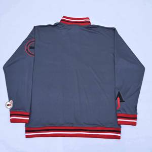 Premium Quality Custom Logo Manufacturers With Front Side And Sleeve Embroidery Half Neck Zipper Polyester Jacket For <b>Mens</b> - Product Image 2