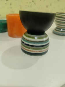 Quemador Bakhoor de resina de madera de diseñador exclusivo, Mubkhar árabe hecho a mano para Oud, carbón y fragancia para el hogar, presentación de regalo - Product Image 2