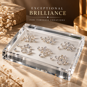 Diamantes Sueltos Cultivados en Laboratorio con Corte de Precisión de 0.08-0.13 CT |   Corte Brillante, Color GH, Claridad VS, 2.7-3.2 MM Plus 11, Proveedores Mayoristas - Product Image 2