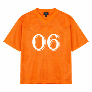 Maillot de football américain surdimensionné en maille pour femme, col en V personnalisé, léger, pour le sport, fournisseur en gros de marques privées - Product Image 3