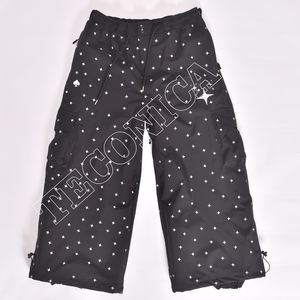 Pantalon de ski baggy personnalisé Pantalon de ski de haute qualité imperméable et respirant pour l'hiver Pantalon de snowboard à jambes larges Pantalon d'extérieur unisexe - Product Image 1
