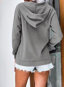 Women's Cozy Winter Oversize Hoodie with Hand-<b>Painted</b> Embroidery Y2K Streetwear Pullover Plus Size Hoodies Womens Hoodies - Product Image 5