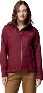 Woomenia Unisex <b>Red</b> Lightweight Windbreaker Safari <b>Jacket</b> <b>Waterproof</b> Casual Pullover Closure Polyester Winter Outerwear - Product Image 5