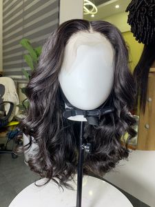 Perruque Lace Front en Cheveux Humains Vierges Remy à Cuticules Alignées pour Femmes Noires, Personnalisable, Colorée, Densité 180% - Product Image 2