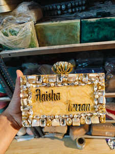 Sac à main de soirée en résine pour femmes, pour les fêtes et les mariages, collection de pochettes de mariée en provenance d'Inde, pochettes en marbre - Product Image 4