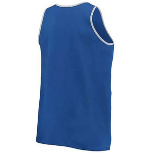 Latest Design Best Quality Polyester/Cotton Men's Sleeveless Tank Top Solid Color Knitted Muscle <b>Vests</b> Plus Size Breathable - Product Image 6