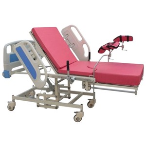 Comfortable Hospital <b>Bed</b> with Stainless Steel and 150 kg Load Capacity Mongolian <b>Pine</b> Wood 3-Year Warranty - Product Image 1