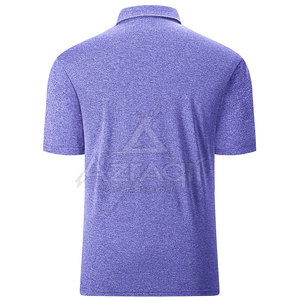 เสื้อโปโลชายคุณภาพสูง สีพื้นเรียบ ผ้าระบายอากาศได้ดี รับสกรีนโลโก้ มีจำหน่าย - Product Image 3