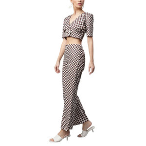 Nouvelle Arrivée 2026 – Pantalon large en toile taille haute pour femme, écologique, respirant, style hip-hop, couleur unie, haute qualité - Product Image 5