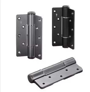Heavy Duty Black Steel Self Closing <b>Spring</b> <b>Door</b> Hinge Adjustable Fire Rated Gate Hinge Hardware for Commercial <b>Doors</b> - Product Image 1