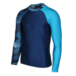 Ensemble Rash Guard MMA BJJ Protection UV pour la natation et le surf, T-shirt de compression entièrement sublimé - Product Image 2