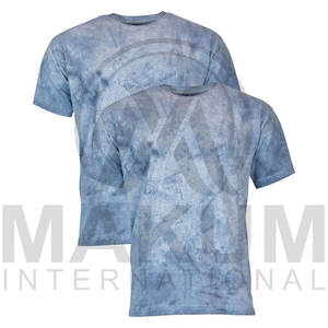 Camiseta deportiva de cuello redondo para hombre, para correr, al por mayor, con logo, UPF, tela ultraligera. - Product Image 6