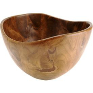 Bol en bois de teck massif artisanal pour salade et fruits, écologique, prix avantageux, pour les grossistes - Product Image 6