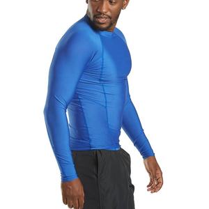 Maillot de bain à manches longues pour homme, protection solaire UPF 50+, séchage rapide, compression, haut de sport pour le surf, la natation et la plongée - Product Image 5