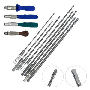 ดอกสว่านสัตวแพทย์ระดับพรีเมียม สแตนเลสสตีล ใช้กับเครื่องเจาะแบบแมนนวล พร้อมด้ามจับแบบปลดเร็ว สำหรับการผ่าตัดกระดูกและข้อ Pentax - Product Image 2