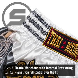 Custom Made Unisex Muay Thai <b>Shorts</b> OEM Sublimation Private Label Martial Arts Satin Finish Wholesale Factory OEM Wholesale Made - Product Image 3