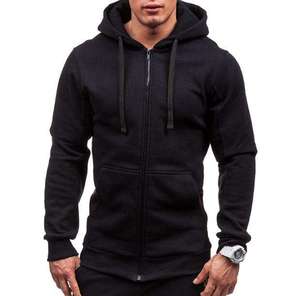 Sudadera con Capucha para Hombre, Diseño Casual con Estampado, 100% Algodón, Forro Polar, para Invierno, con Bolsillos y Logotipo Personalizado Bordado - Product Image 4