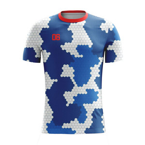 Custom Football Jersey Kit Sublimation Printed 2026 Design Fashion Player Version Team Soccer Uniforms O neck T shirt - Product Image 1