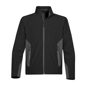 Men's Eco-Friendly Lightweight Waterproof Softshell <b>Jacket</b> Breathable Canvas with Stand Collar for Winter Hiking Active Sports - Product Image 4