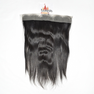 Extensiones de cabello humano virgen sin procesar 13*6 frontal para trenzar, 100% onda profunda, cabello vietnamita natural de templo, color negro, para mujer, de proveedores. - Product Image 4