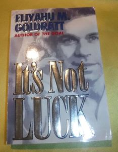 ไม่ใช่โชคดี โดยเอลียาห์ เอ็ม. โกลด์รัตต์ หนังสือปกอ่อน กลยุทธ์ธุรกิจ การดำเนินงาน และการจัดการ - Product Image 1