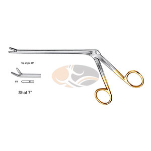 JACKBILLY Rongeur Manual de Acero Inoxidable de Alta Calidad con Ángulo de 45 Grados para Disco Intervertebral, Eje de Mordida de 2 x 10 mm, 7 Pulgadas - Product Image 2