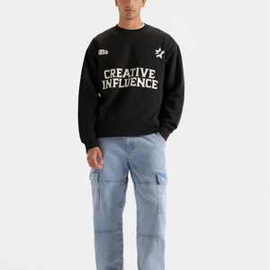 Le pull oversize en molleton brossé « Perfect Sunday » – Teinture pigmentaire pour un effet vieilli - Product Image 2