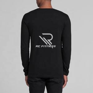 T-shirt vintage rétro pour homme à manches longues, coupe oversize, 300g, 100% coton, personnalisable, anti-rétrécissement, respirant, vente en gros - Product Image 4