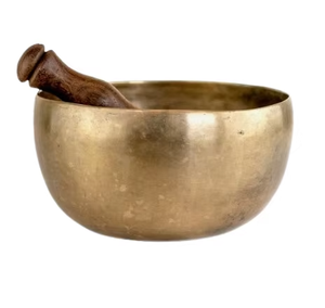 Cuenco de Canto de Latón Hecho a Mano, Diseño Redondo Minimalista, Decoración de Mesa para Interiores, para Meditación y Uso en Sala de Estar - Product Image 5