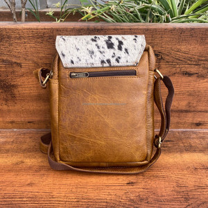 กระเป๋าสะพายข้างหนังวัวสำหรับผู้หญิงกระเป๋าสะพายไหล่หนังแท้ออกแบบได้เองแบรนด์ดัง - Product Image 5