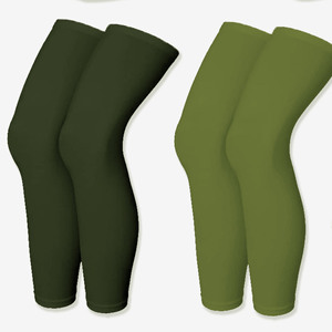 Support pour les coureuses, équipement de fitness respirant pour femmes, tissu anti-humidité, chauffe-jambes pour athlètes, entraînement en salle de sport - Product Image 1