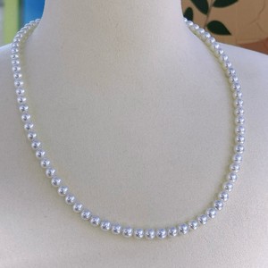 Freshwater <b>Small</b> Pearl <b>Necklace</b> with Strong Light for Xiaomi Chain Simple Niche Collarbone Chain Natural Freshwater Pearl - Product Image 1