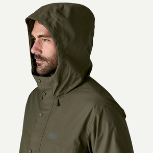 Men's <b>Hooded</b> Casual <b>Rain</b> <b>Jacket</b>-Waterproof Windproof Breathable & Eco-Friendly Sports <b>Jacket</b> with Custom Branding - Product Image 1