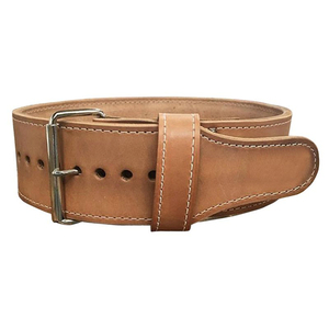 Ceinture de musculation réglable en cuir de vachette, motif camouflage, fermeture auto-agrippante, unisexe, respirante, protection professionnelle pour la taille - Product Image 2