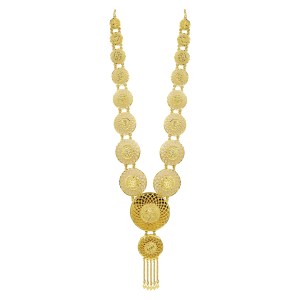 Juego de Joyería Nupcial al por Mayor en Oro de 14K, 18K y 24K, Estilo Dubái, Diseño Turco Tradicional, Joyería de Moda Oriental - Product Image 3