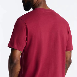 Camiseta Urbana de Color Sólido para Hombre con Logotipo Personalizado en la Parte Delantera, Premium, Cómoda para el Día a Día, Informal, de Moda Urbana, de Manga Corta - Product Image 5