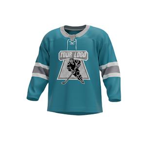 Camisetas de Hockey sobre Hielo Personalizadas de la Mejor Calidad con Bordado, Transpirables y de Secado Rápido, Colores Personalizados, Impresión por Sublimación Más Económica - Product Image 6