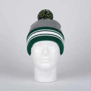 Gorros de Punto de Invierno de Color Sólido con Logotipo Personalizado, Gorro de Jacquard de Alta Calidad para Adultos, MOQ Bajo, Jacquard 2026 - Product Image 5